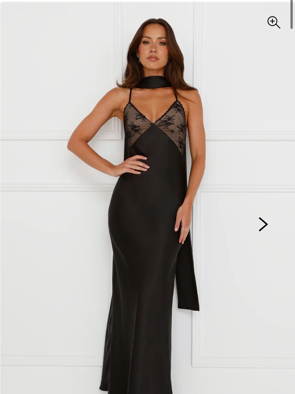 HELLO MOLLY MIDI DRESS BLACK